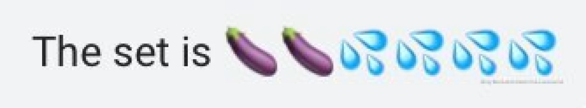 Can you guess which one correct answer gets the set 