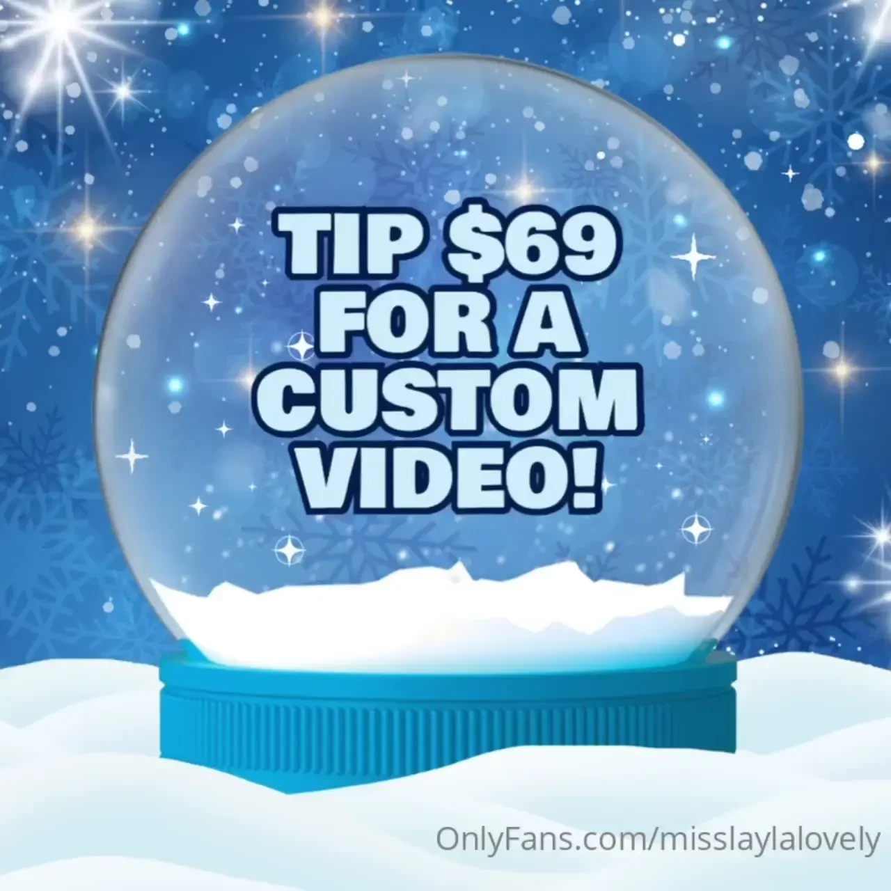 First fan to tip gets a custom video with name and fetish based 