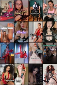 Subscribe amp serve the top femdom queens now 24h aishakalahari