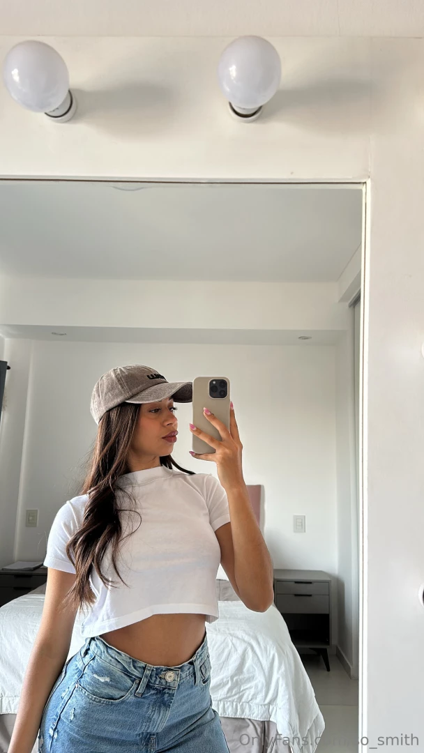 Trying to look good in a cap 