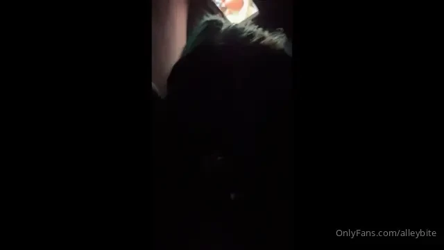 Driving thru fast food with cum allll over my face after giving 