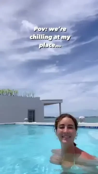 Immersing myself in the water i leave all worries behind time to relax 