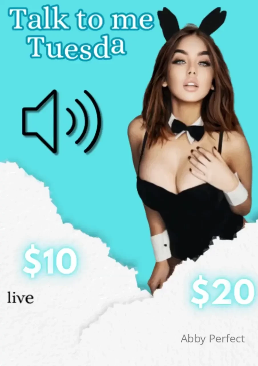 Today only 10 - live moaning audio 20 - live moaning video 