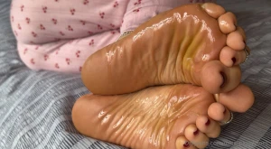Late night foot cravings my silky soles are up way past bedtime amp