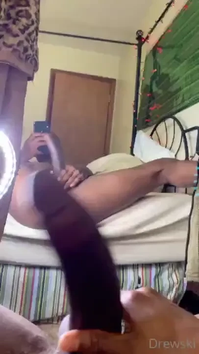 Busting huge nut this morning 