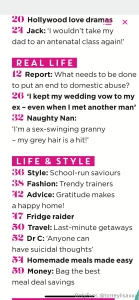 I was featured in this week s edition of closer magazine swipe twice