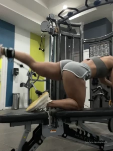 All those christmas treats went straight to the hips time to work it