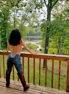 At the cabin this weekend near lake superior for a much needed escape