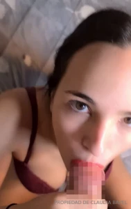 Pov hot blowjob and fucking wearing lingerie watch me suck this