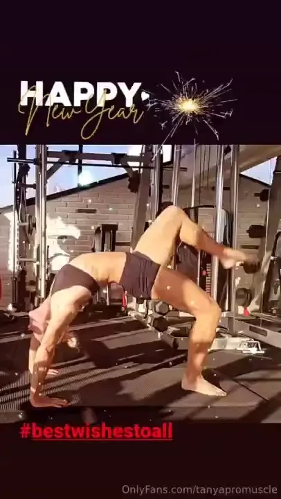 Happy new year to all be healthy happy loved and flexible in the new 