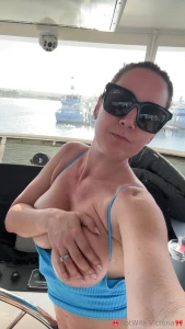 Big tits on board
