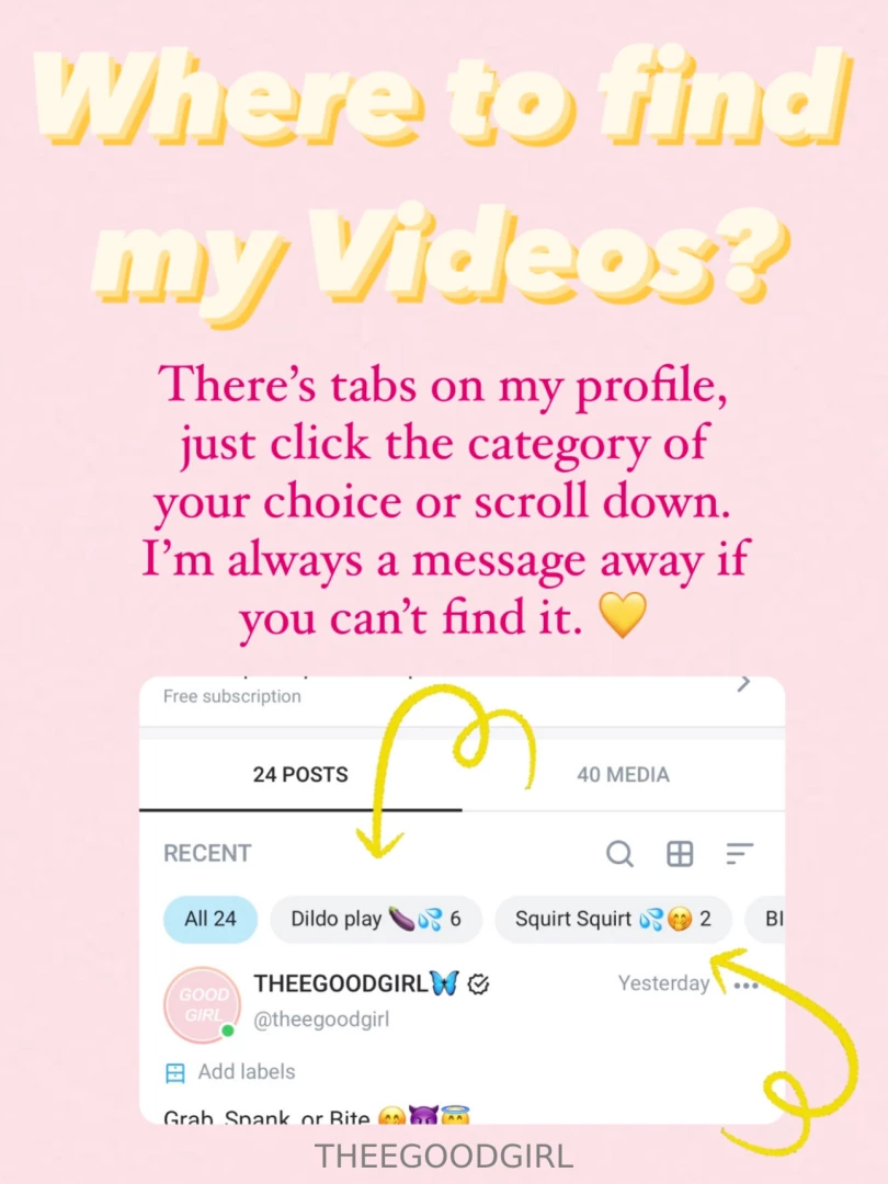 Click those tabs baby 