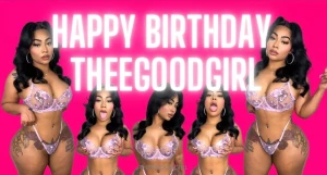 It s my birthday cheers to me