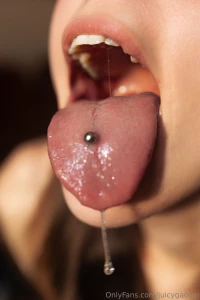 I swear my wicked long tongue is like my secret weapon what about you
