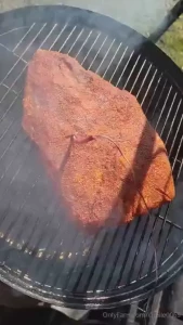 Got my brisket flat ready to go