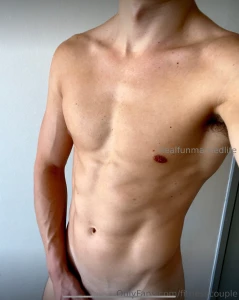 An insanely hot and real fitness couple they post huge cumshot videos part 1