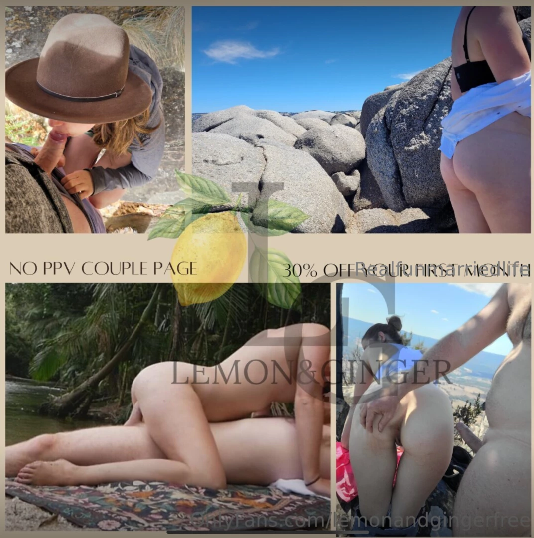 Check out lemonandgingerfree for loads of adventures real couple 