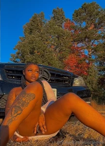 Riding dick on top of the benz is crazy work part 1