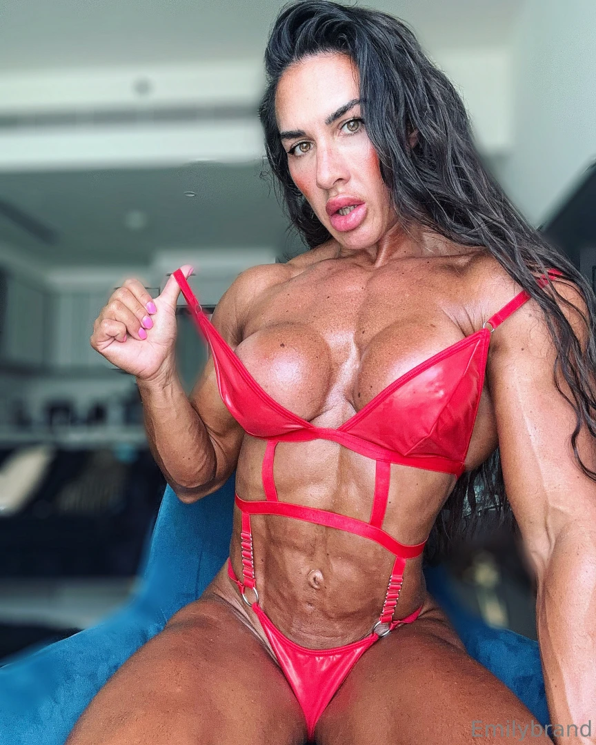 Go follow nancee123 my shredded big clit muscle beauty she does 