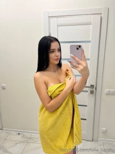 Got out of the shower so wet especially my pussy hehe