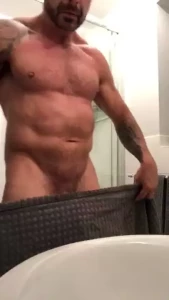 All clean and ready for bed