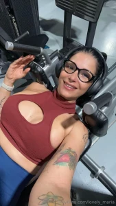 Doing my workout now but i keep getting distracted thinking of you