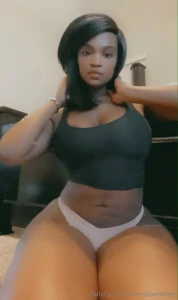 Right attitude to match this black crop top