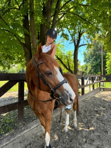 I spent time with the horses today and it s always a special moment