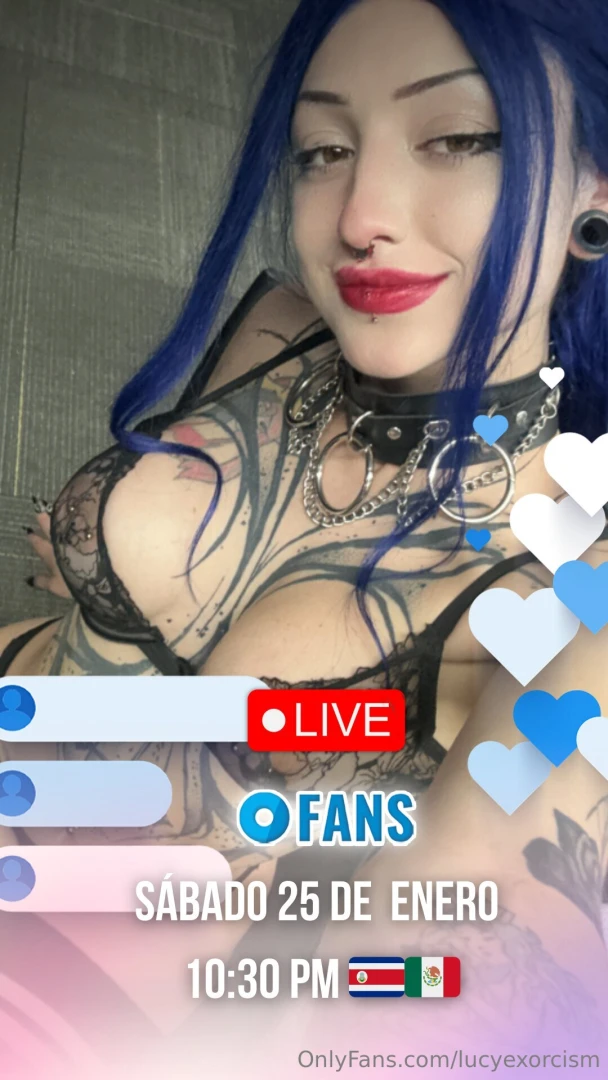 Nos vemos en mi live hoy amorcito 