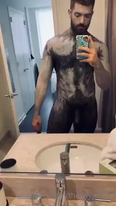 Body paint behind the scenes with art corniche 