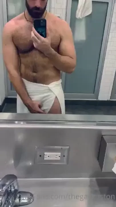 A peak under my towel 