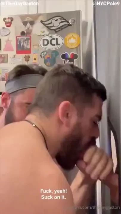 Huge thick 9 cock at the gloryhole my boyfriend and i got on our knees part 2 