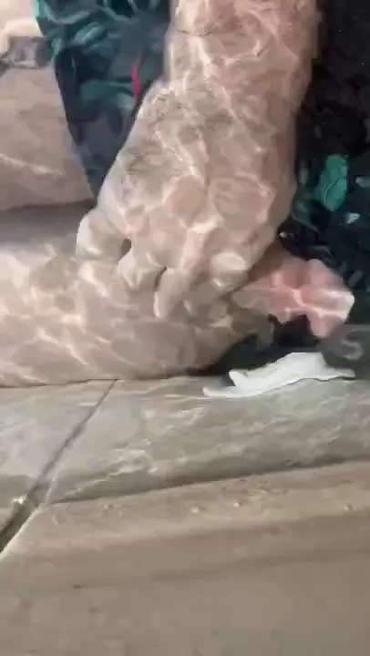 Waterjet stroke and cum 