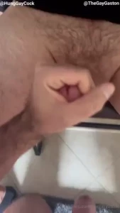 Damn this was such a big thick dick got me so hard playing with it