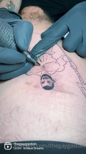 thegaygaston - I have been wanting a tattoo of a merman on my thigh for years and part 10 