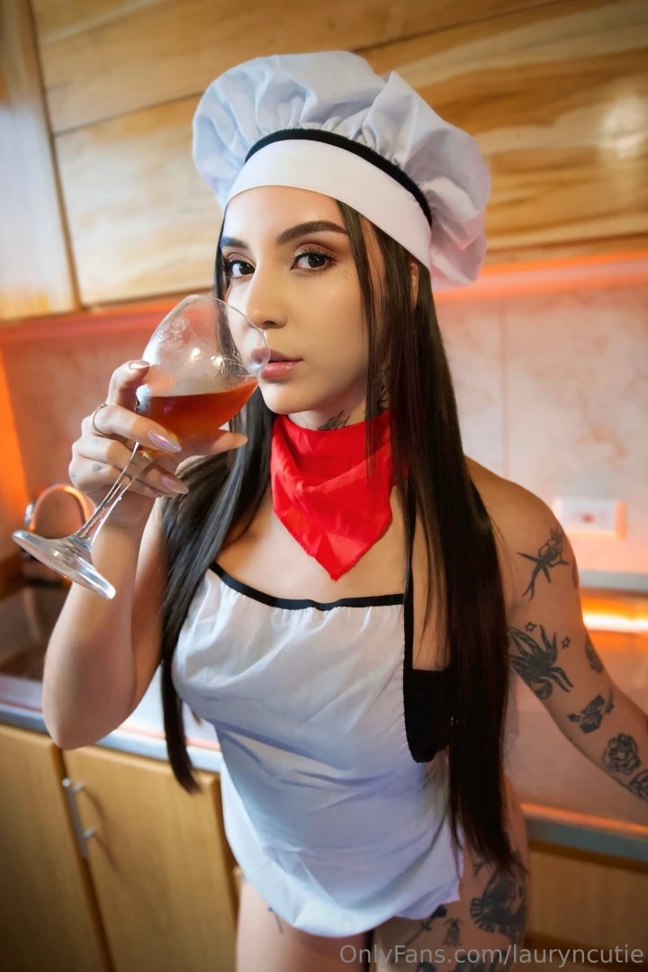 A little wine to set the mood the real course is coming next 