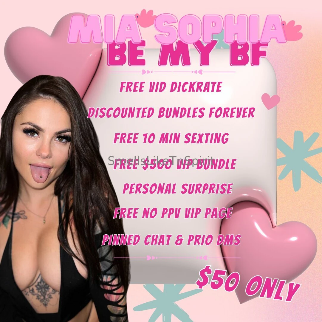 Be my bf - my one and only fav get all of those specials and be my 