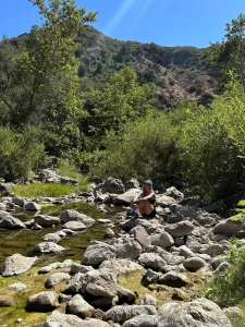 My favorite thing to do when traveling to other places hiking and