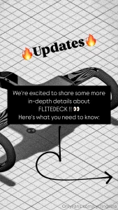 Flitedeck updates if you want to be the very first to get the chance part 3