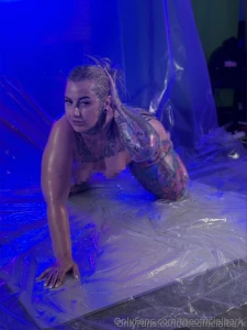 Dm me for the sizzling bts of my wet photoshoot