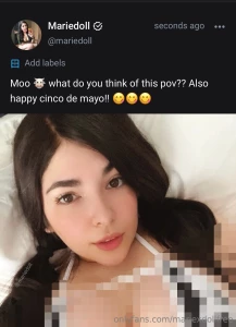 Posting pics and vids in this tiny little cow bikiniiii go see the