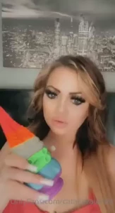 Lick it before it goes in me