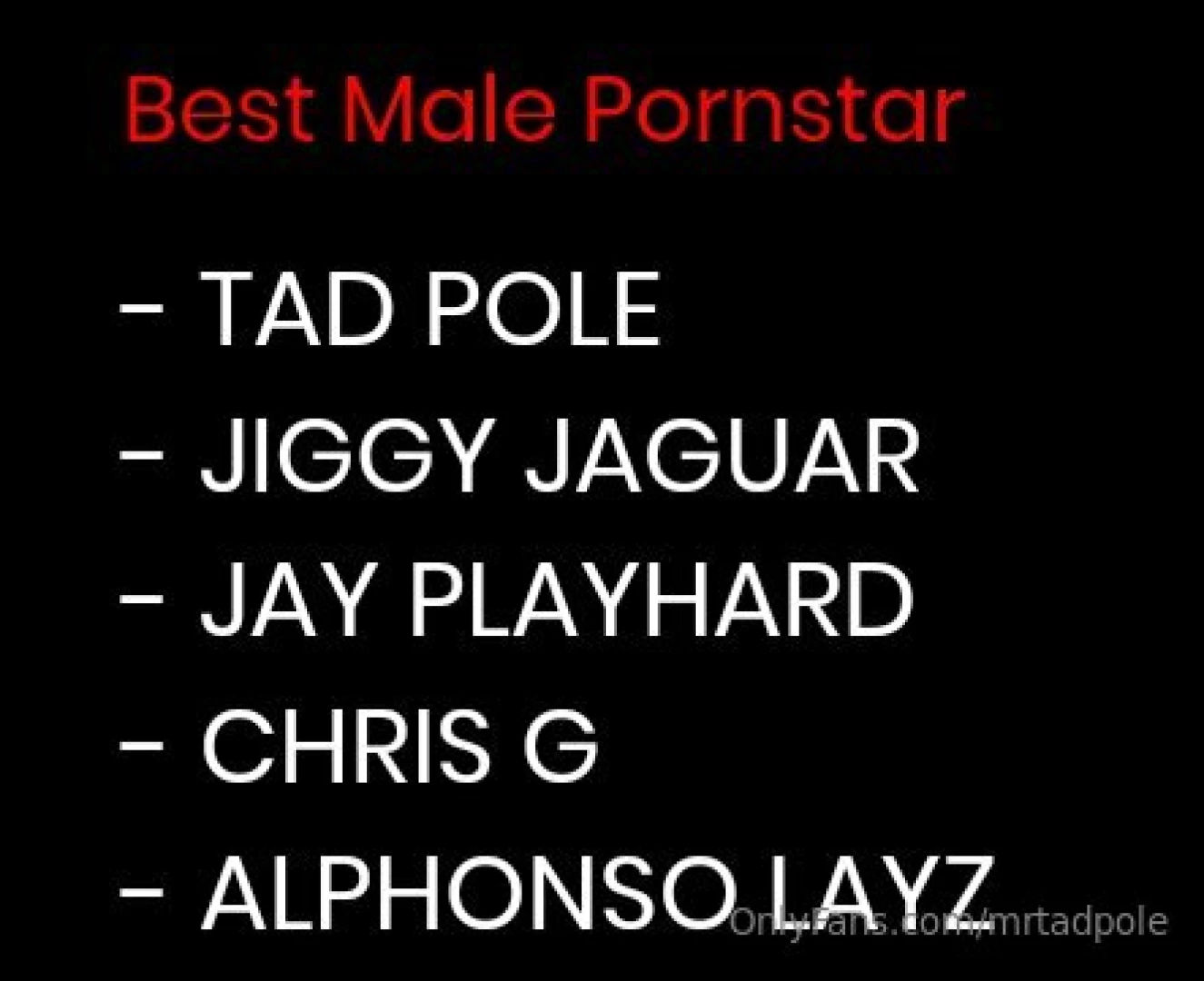 I made it to the finals for best male porn star for the asn awards part 2 