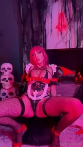 God i m so hot shot some demon nurse makima content as a free