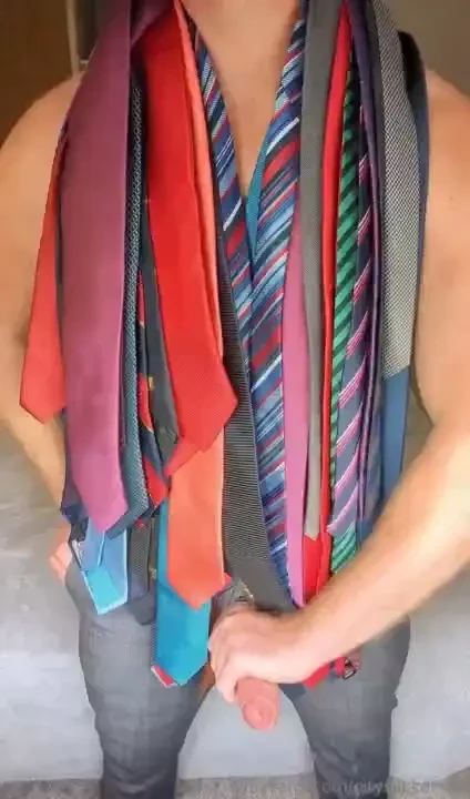Scruffy thursdays fooled around whilst deciding which tie to wear this part 2 