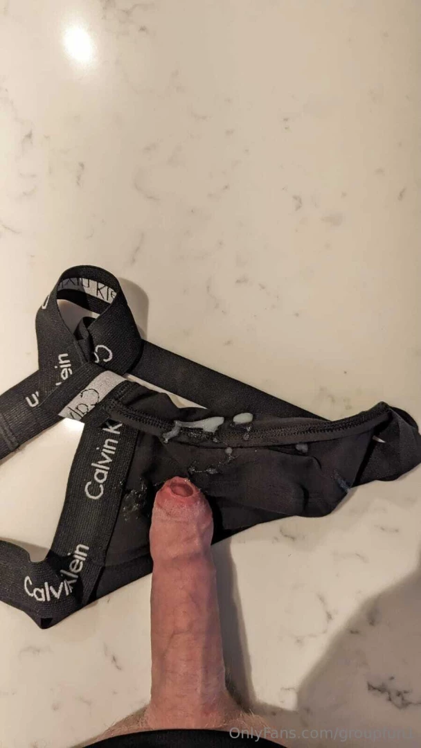 Made a mess of my nike jock part 2 