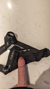 Made a mess of my nike jock part 2