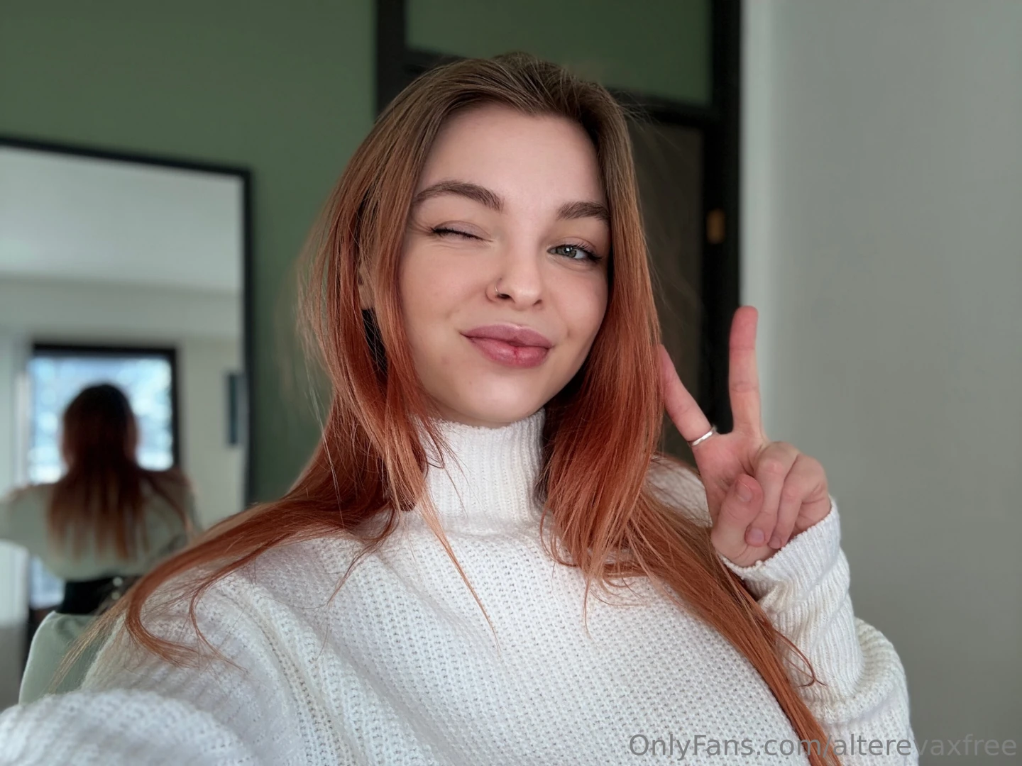 Just a favorite sweater warm light and a little tenderness 