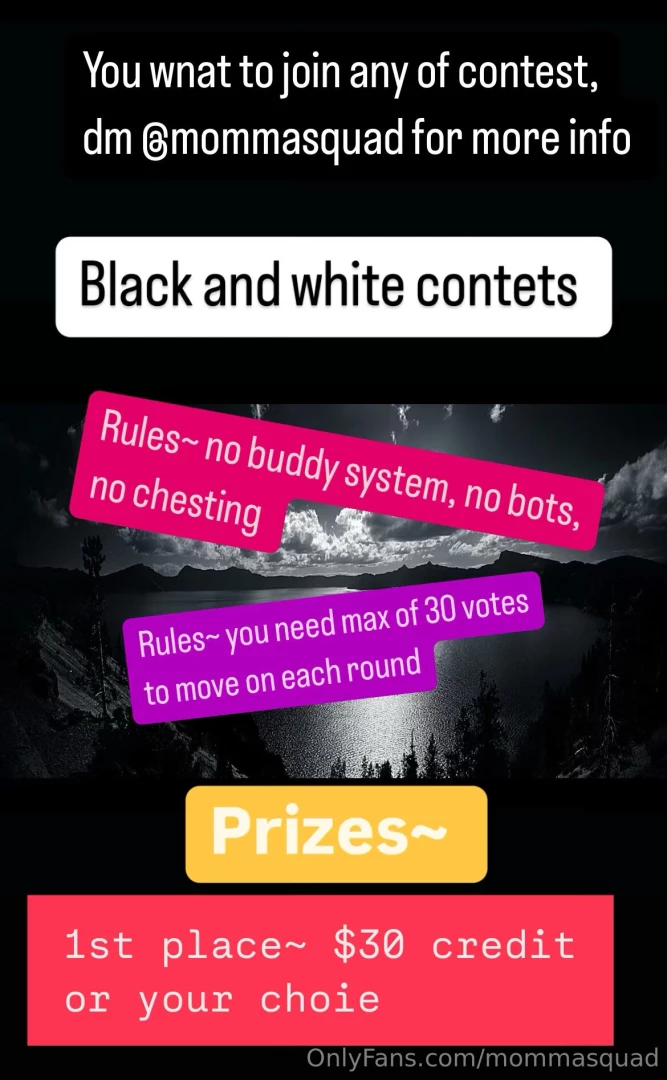 Welcome to black amp white finals need 30 votes to move on a part 1 