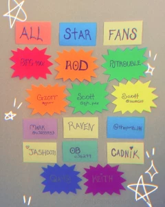 Top fan shoutout i made a fan leaderboard you re on my mind and my